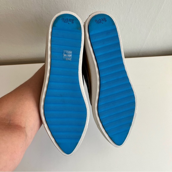 Coach Pointed Toe Floral Hightop Sneakers Size 7 - Picture 12 of 13